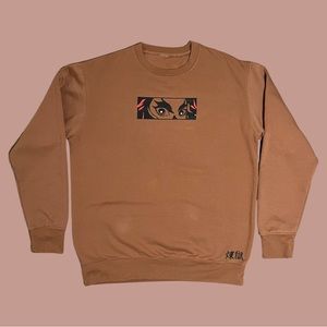 Brown Rengoku Medium cotton long sleeve. Unisex. Fast shipping!